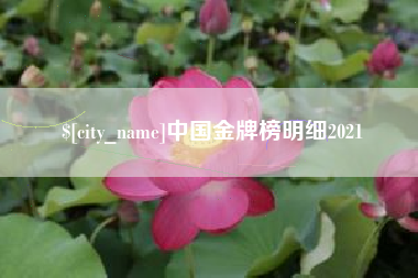 崇左中国金牌榜明细2021