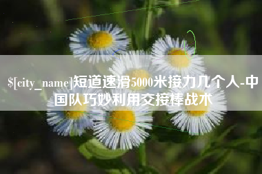 崇左短道速滑5000米接力几个人-中国队巧妙利用交接棒战术