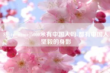 崇左5000米有中国人吗-都有中国人坚毅的身影