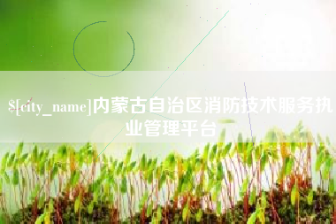 崇左内蒙古自治区消防技术服务执业管理平台