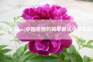 崇左中国地图的简单画法小学生版