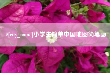 崇左小学生简单中国地图简笔画