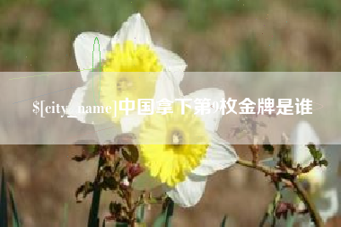崇左中国拿下第9枚金牌是谁