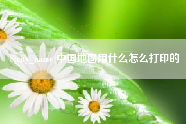 崇左中国地图用什么怎么打印的