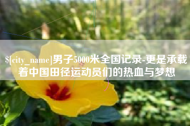 崇左男子5000米全国记录-更是承载着中国田径运动员们的热血与梦想