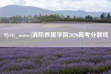 崇左消防救援学院2020高考分数线