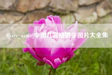 崇左中国九宫格数字图片大全集