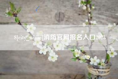 崇左消防官网报名入口2023