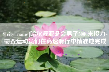 崇左哈尔滨亚冬会男子5000米接力-需要运动员们在高速滑行中精准地完成