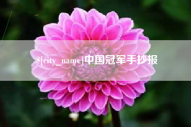 崇左中国冠军手抄报