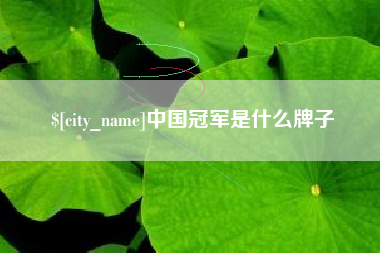 崇左中国冠军是什么牌子