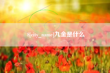 崇左九金是什么